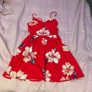 Short flirty summer time dress